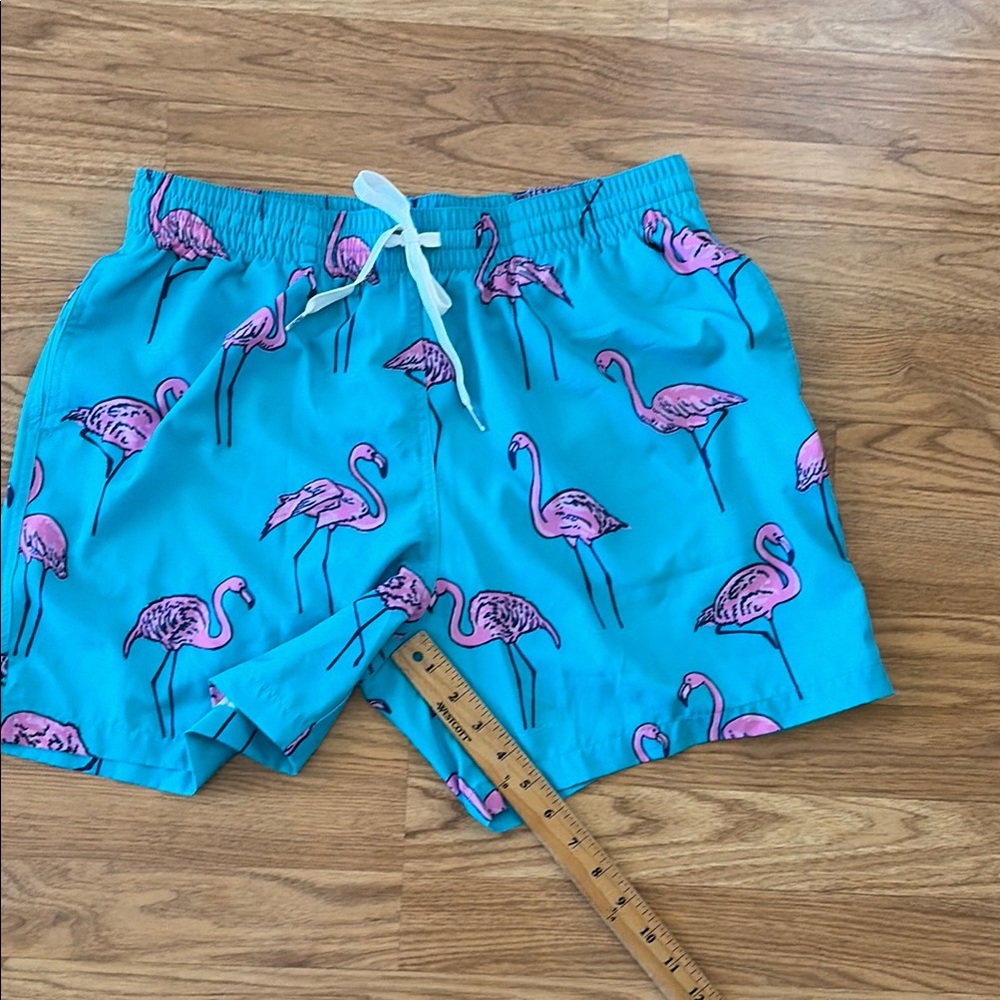 Chubbies Swim Trunks Board Shorts Flamingo Size Lare NWOT - Picture 5 of 7